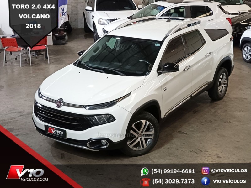 TORO 2.0 TURBO 16V 4X4 FREEDOM 4P DIESEL AUTOMÁTICA - 2018 - CAXIAS DO SUL