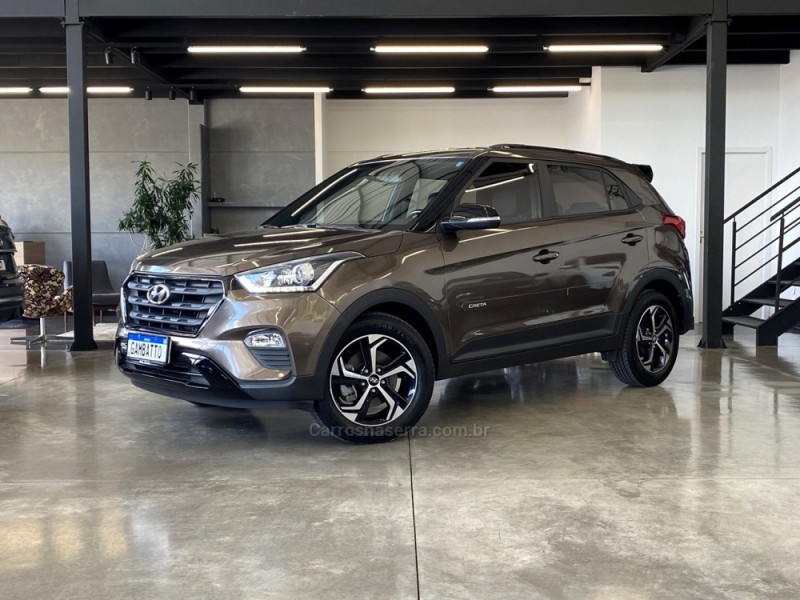 creta 2.0 16v flex sport automatico 2018 bento goncalves