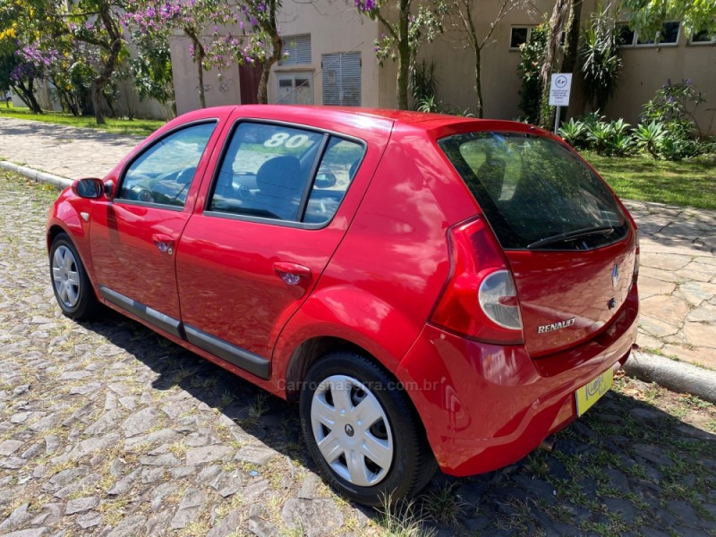 SANDERO 1.6 AUTHENTIQUE 8V FLEX 4P MANUAL - 2008 - SAPIRANGA