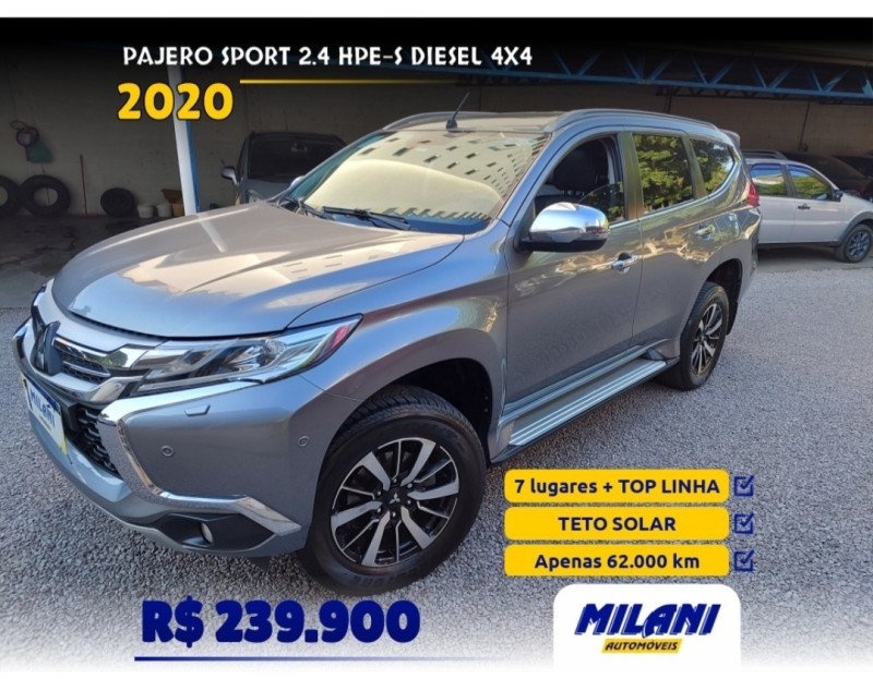 pajero sport 2.4 hpe s 4x4 diesel 4p automatico 2020 bento goncalves