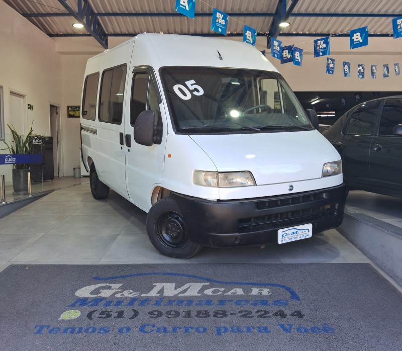 ducato 2.8 multi teto alto 8v turbo diesel 3p manual 2005 sao sebastiao do cai