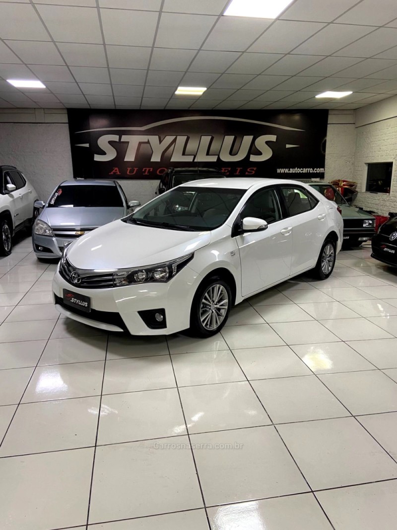 COROLLA 2.0 XEI 16V FLEX 4P AUTOMÁTICO - 2015 - ESTâNCIA VELHA