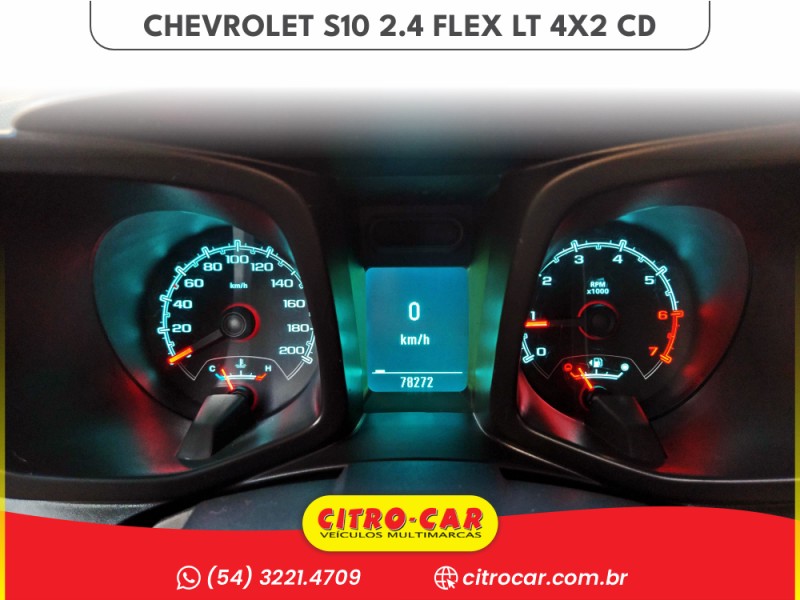 S10 2.4 LT 4X2 CD 8V FLEX 4P MANUAL - 2013 - CAXIAS DO SUL