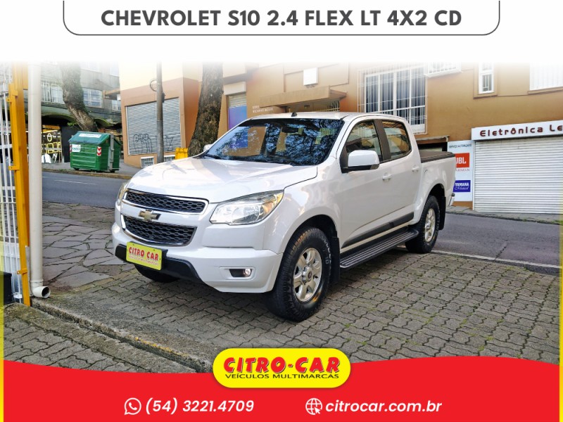 S10 2.4 LT 4X2 CD 8V FLEX 4P MANUAL - 2013 - CAXIAS DO SUL