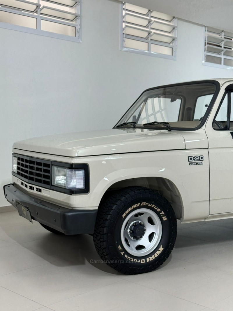 D20 4.0 CUSTOM DE LUXE CS 8V TURBO DIESEL 2P MANUAL - 1986 - IVOTI