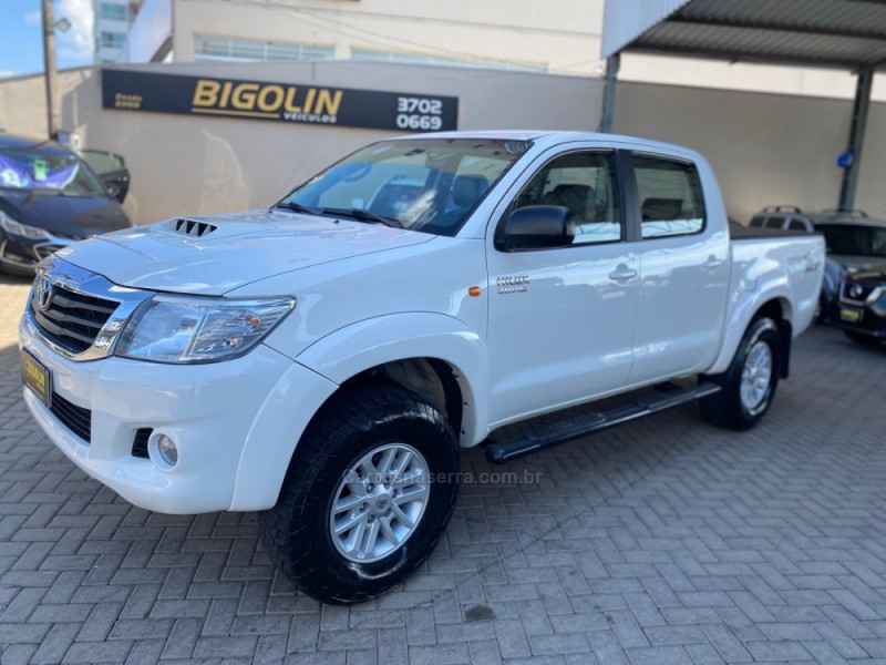 hilux 3.0 sr 4x4 cd 16v turbo intercooler diesel 4p automatico 2013 bento goncalves