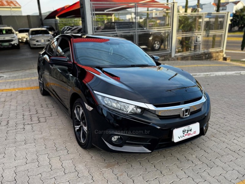 CIVIC 1.5 16V TOURING TURBO GASOLINA 4P AUTOMÁTICO - 2018 - FELIZ