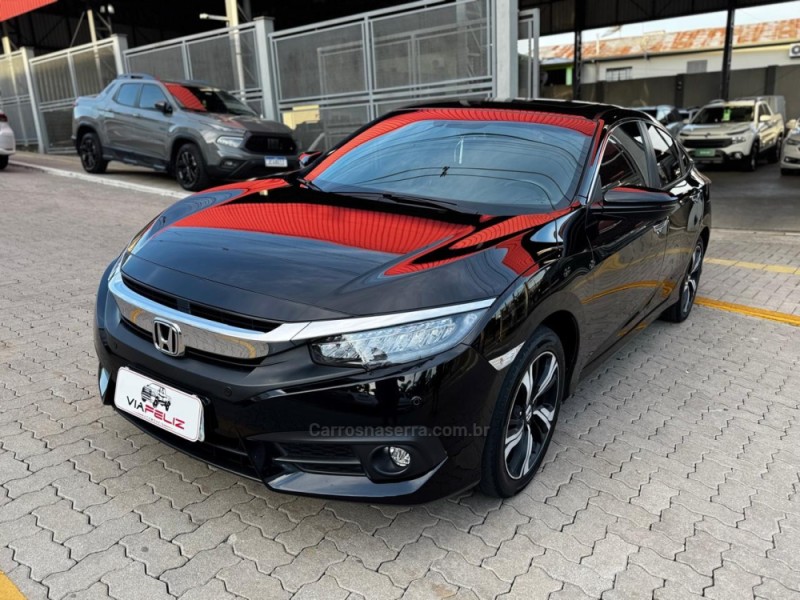 CIVIC 1.5 16V TOURING TURBO GASOLINA 4P AUTOMÁTICO - 2018 - FELIZ