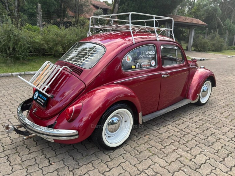 FUSCA 1.3 8V GASOLINA 2P MANUAL - 1972 - CANELA