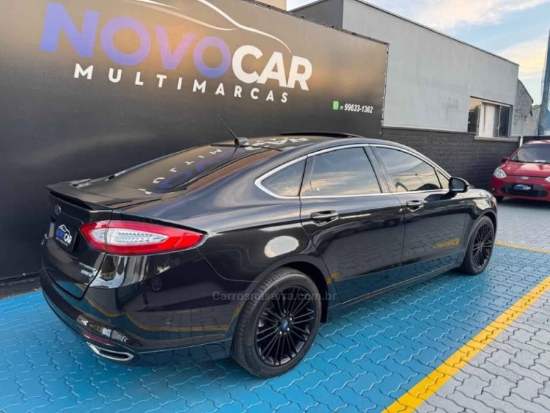 FUSION 2.0 TITANIUM GTDI ECOBOOST AWD AUTOMÁTICO - 2013 - ESTâNCIA VELHA