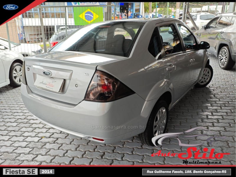 FIESTA 1.6 ROCAM SE SEDAN 8V FLEX 4P MANUAL - 2014 - BENTO GONçALVES