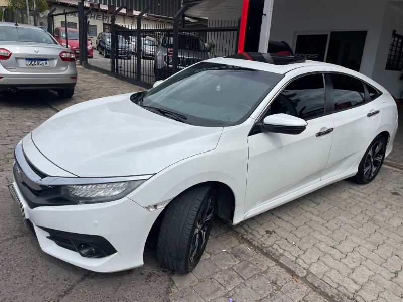 CIVIC 1.5 16V TOURING TURBO GASOLINA 4P AUTOMÁTICO - 2017 - CAXIAS DO SUL