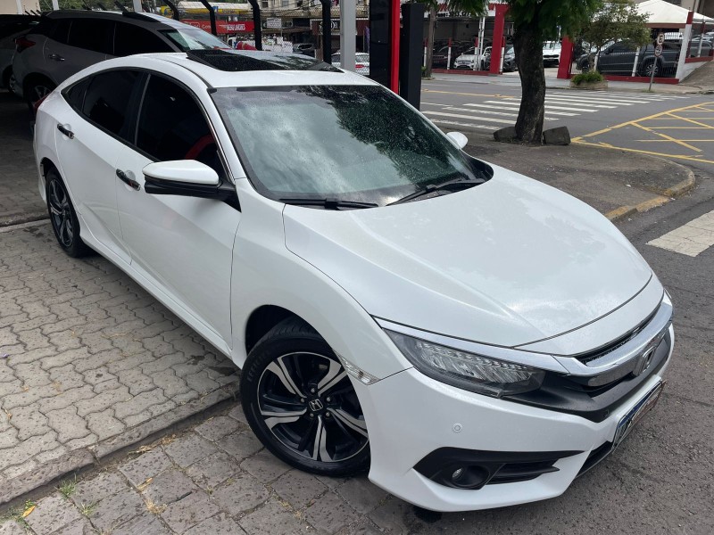 CIVIC 1.5 16V TOURING TURBO GASOLINA 4P AUTOMÁTICO - 2017 - CAXIAS DO SUL