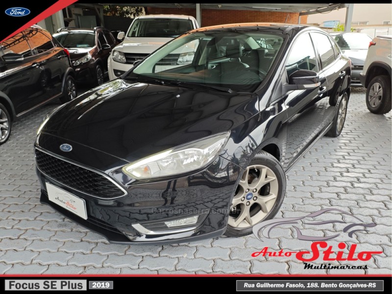 focus 2.0 se plus fastback 16v flex 4p automatico 2019 bento goncalves