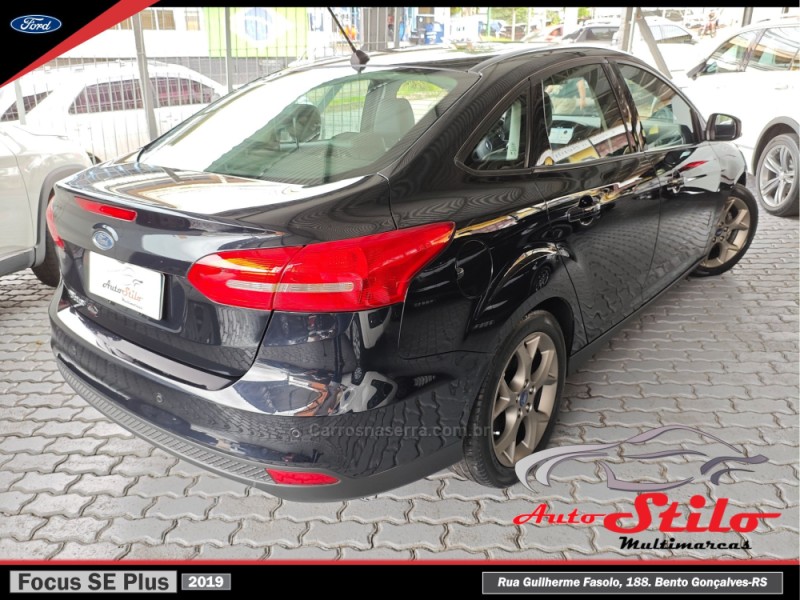 FOCUS 2.0 SE PLUS FASTBACK 16V FLEX 4P AUTOMÁTICO - 2019 - BENTO GONçALVES