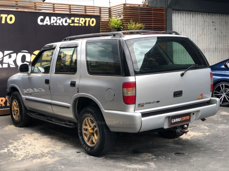 BLAZER 2.2 EFI DLX 4X2 8V GASOLINA 4P MANUAL - 2000 - NOVO HAMBURGO