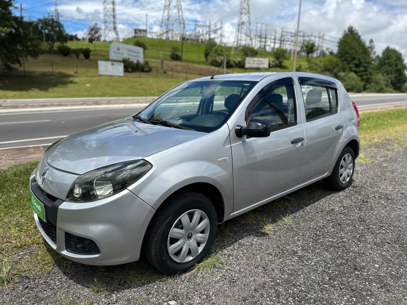 SANDERO 1.0 AUTHENTIQUE 16V FLEX 4P MANUAL - 2012 - FARROUPILHA