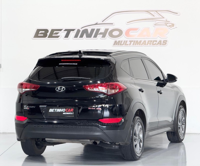 TUCSON 1.6 GLS TURBO GASOLINA 4P AUTOMÁTICO - 2019 - ESTâNCIA VELHA