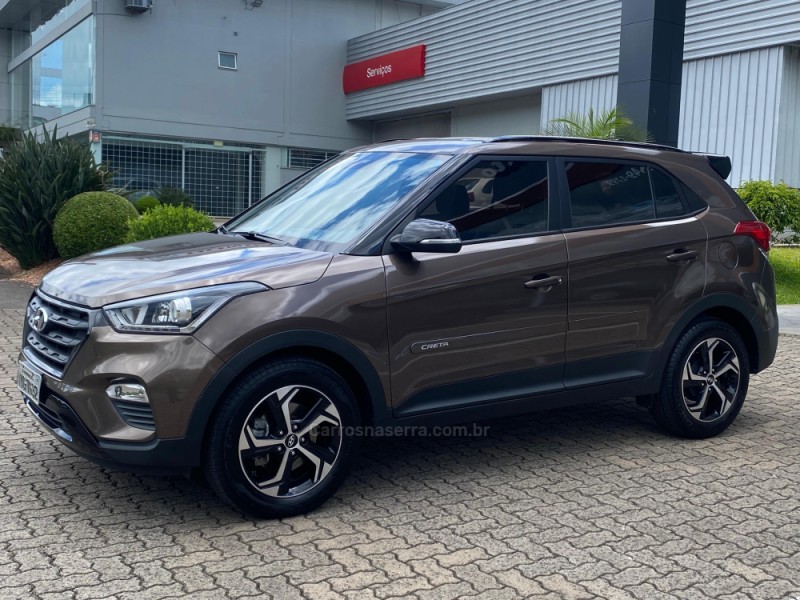 creta 2.0 16v flex sport automatico 2018 bento goncalves