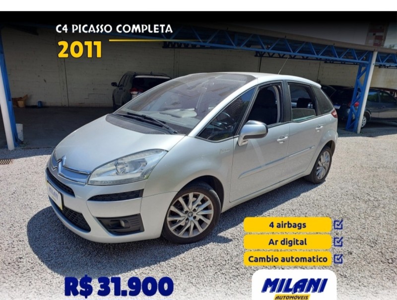 c4 picasso 2.0 16v gasolina 4p automatico 2011 bento goncalves