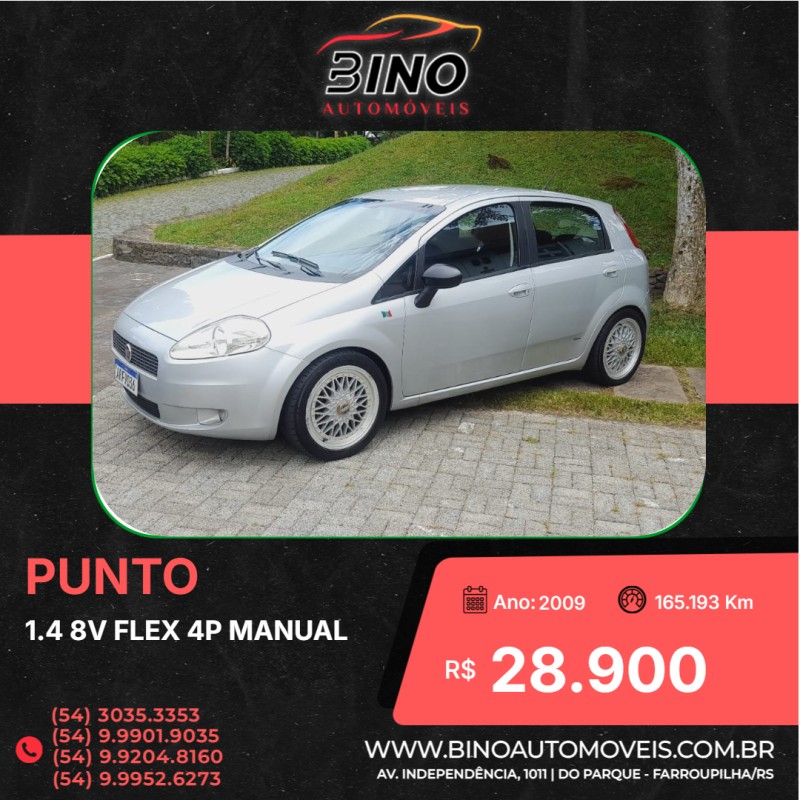 PUNTO 1.4 8V FLEX 4P MANUAL