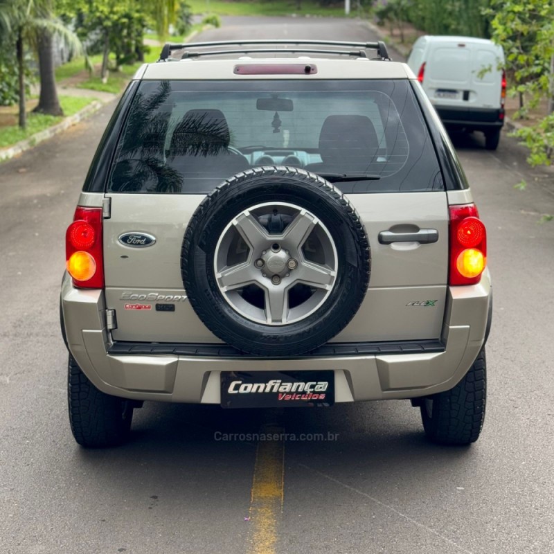 ECOSPORT 1.6 XLT FREESTYLE 8V FLEX 4P MANUAL - 2008 - CAMPO BOM