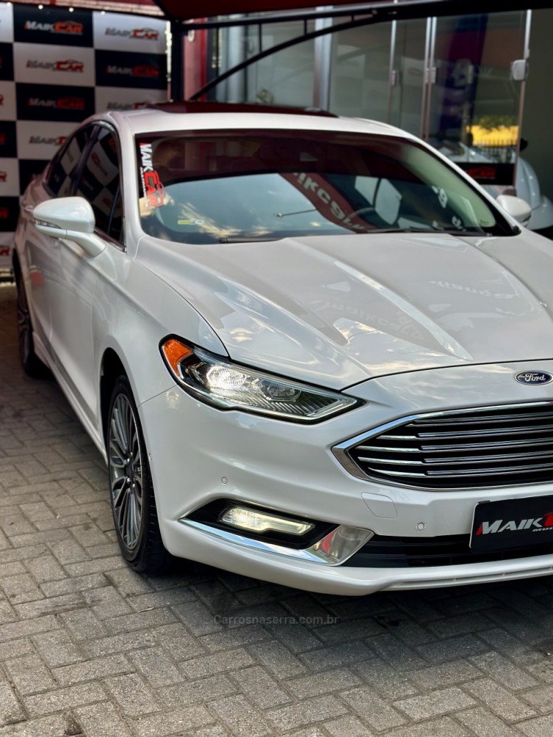 FUSION 2.0 TITANIUM GTDI ECOBOOST AWD AUTOMÁTICO - 2017 - ESTâNCIA VELHA