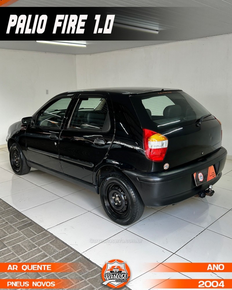 PALIO 1.0 MPI FIRE 8V GASOLINA 4P MANUAL - 2004 - VACARIA