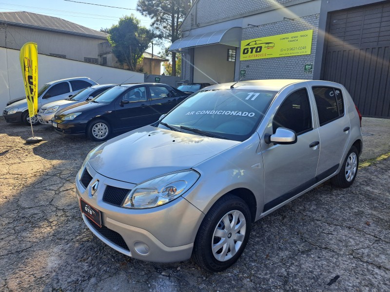 sandero 1.6 expression 8v flex 4p manual 2011 farroupilha