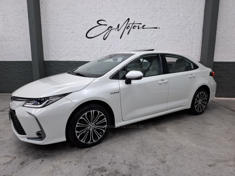 COROLLA 1.8 ALTIS PREMIUM 16V HÍBRIDO 4P AUTOMÁTICO - 2021 - BENTO GONçALVES