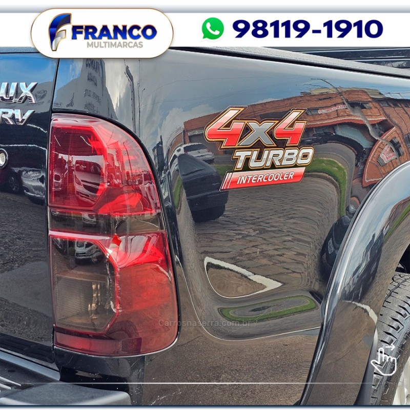 HILUX 3.0 SRV 4X4 CD 16V TURBO INTERCOOLER DIESEL 4P AUTOMÁTICO - 2013 - VACARIA