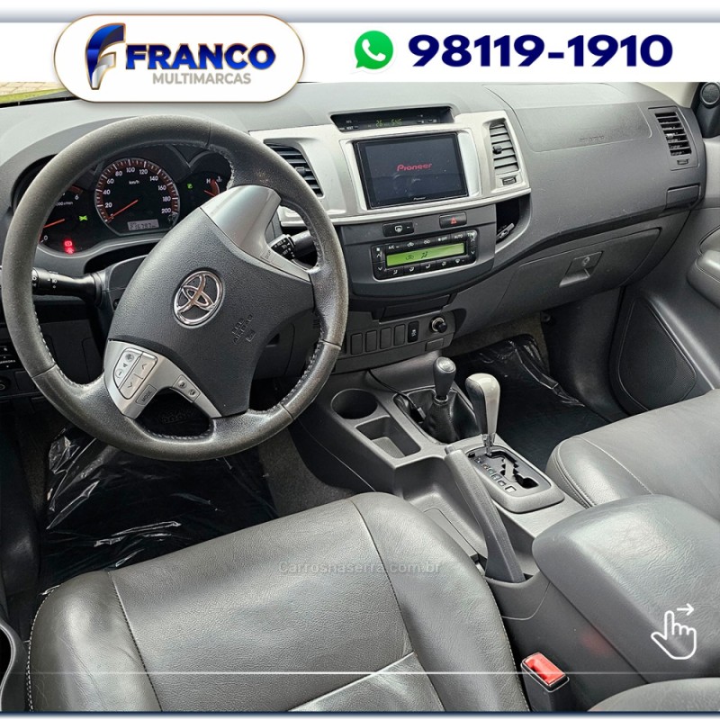 HILUX 3.0 SRV 4X4 CD 16V TURBO INTERCOOLER DIESEL 4P AUTOMÁTICO - 2013 - VACARIA