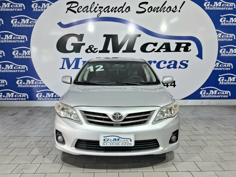 COROLLA 1.8 GLI 16V FLEX 4P AUTOMÁTICO - 2012 - SãO SEBASTIãO DO CAí