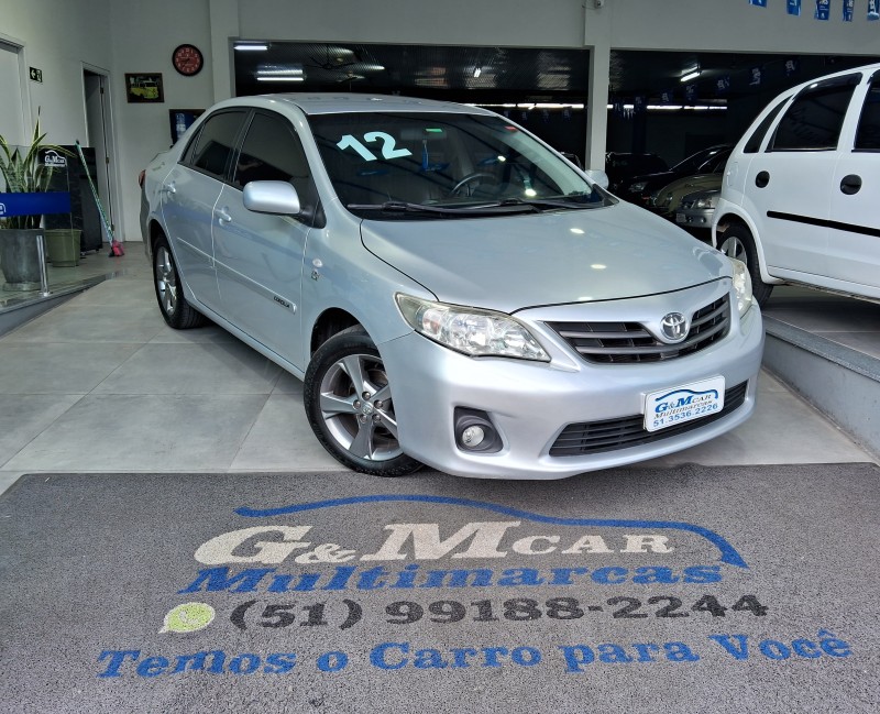 corolla 1.8 gli 16v flex 4p automatico 2012 sao sebastiao do cai