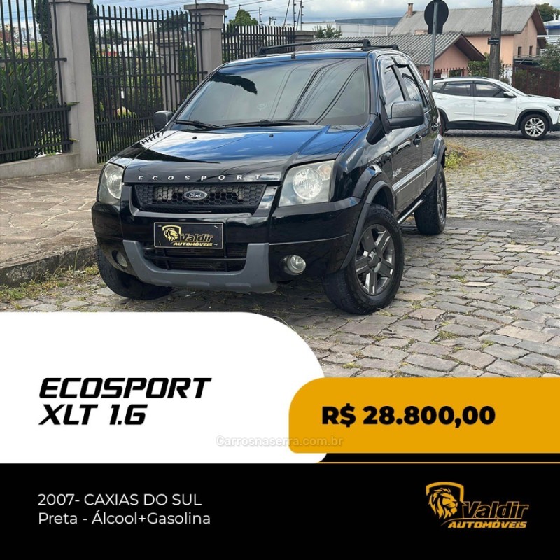 ECOSPORT 1.6 XLT 8V FLEX 4P MANUAL