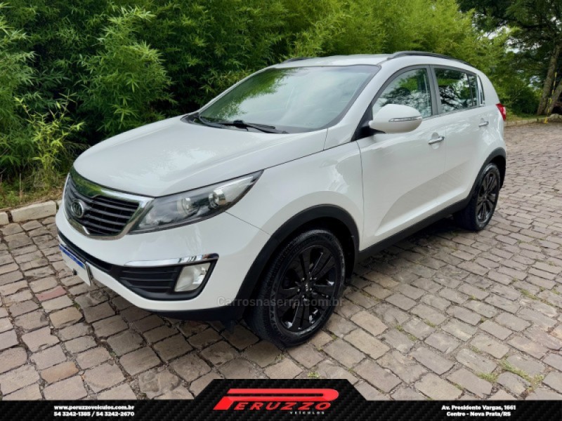 sportage 2.0 ex2 4x2 16v flex 4p automatico 2012 nova prata