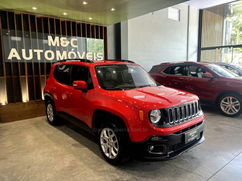 RENEGADE 1.8 16V FLEX LONGITUDE 4P AUTOMÁTICO - 2016 - CAXIAS DO SUL