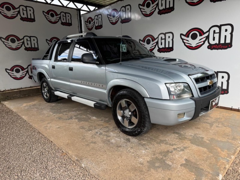 S10 2.8 EXECUTIVE 4X4 CD 12V TURBO ELECTRONIC INTERCOOLER DIESEL 4P MANUAL - 2010 - IBIRAIARAS