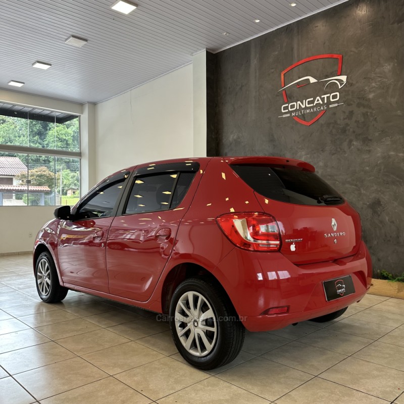 SANDERO 1.0 AUTHENTIQUE 16V FLEX 4P MANUAL - 2017 - FARROUPILHA