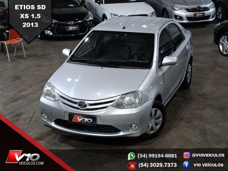 ETIOS 1.5 XS 16V FLEX 4P MANUAL - 2013 - CAXIAS DO SUL