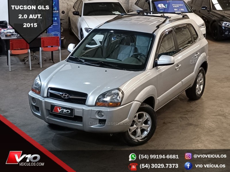 TUCSON 2.0 MPFI GLS 16V 143CV 2WD FLEX 4P AUTOMÁTICO - 2015 - CAXIAS DO SUL