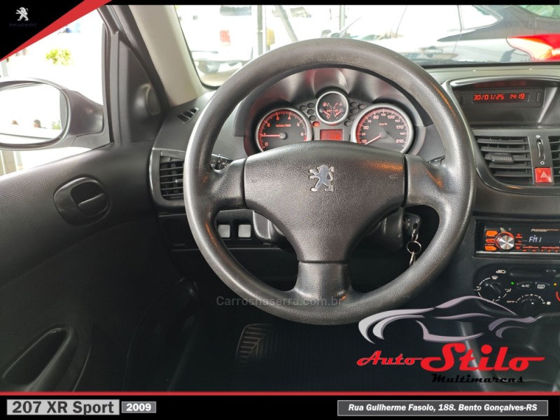 207 1.4 XR SPORT 8V FLEX 4P MANUAL - 2009 - BENTO GONçALVES