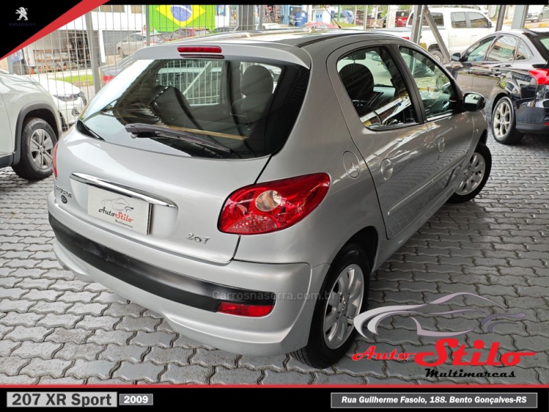 207 1.4 XR SPORT 8V FLEX 4P MANUAL - 2009 - BENTO GONçALVES