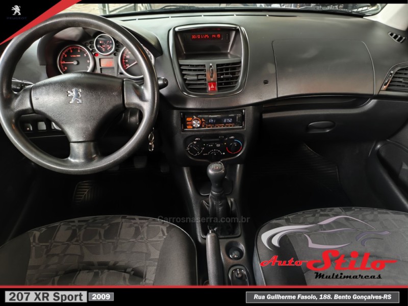 207 1.4 XR SPORT 8V FLEX 4P MANUAL - 2009 - BENTO GONçALVES