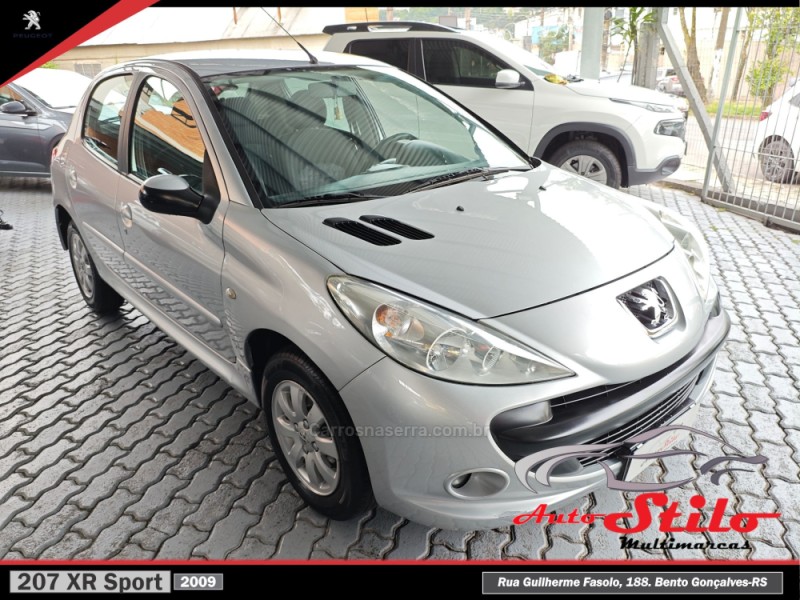 207 1.4 XR SPORT 8V FLEX 4P MANUAL - 2009 - BENTO GONçALVES