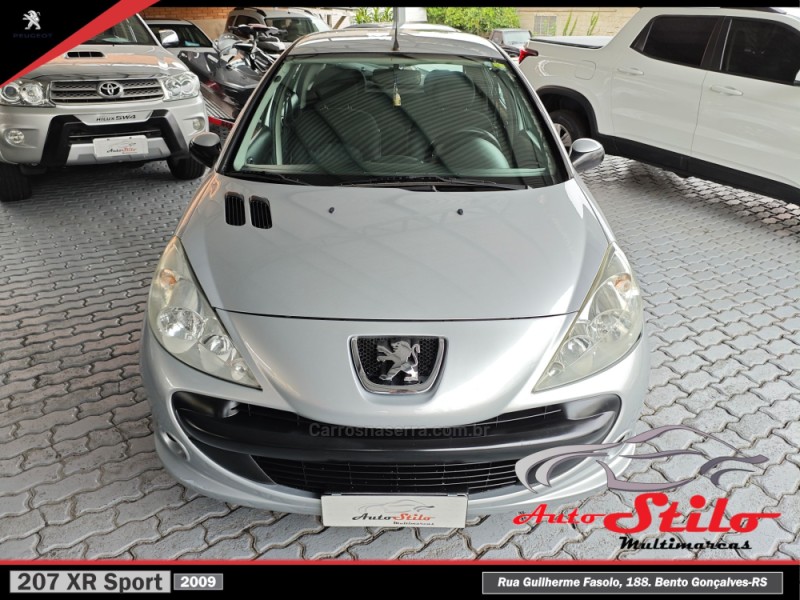 207 1.4 XR SPORT 8V FLEX 4P MANUAL - 2009 - BENTO GONçALVES