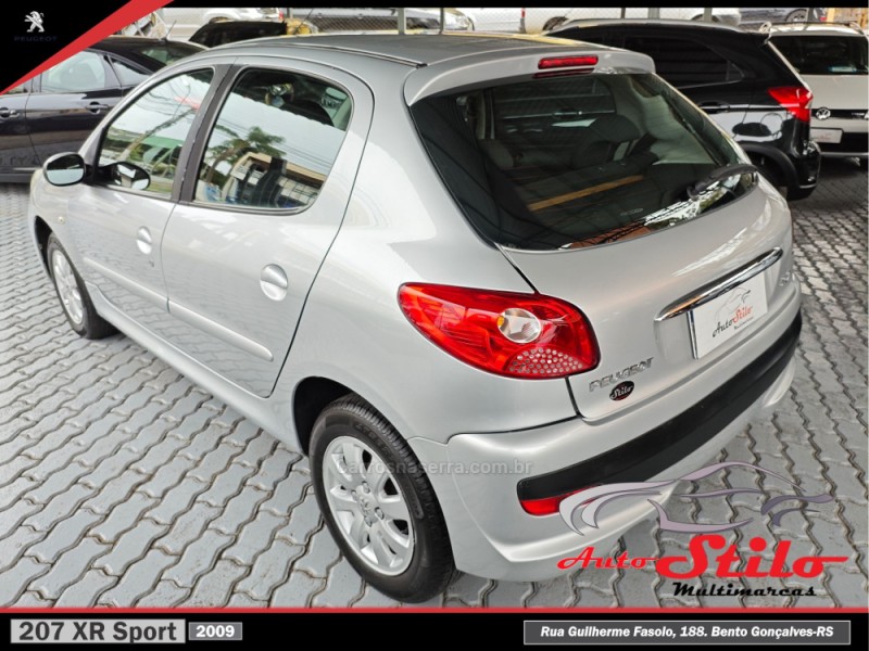 207 1.4 XR SPORT 8V FLEX 4P MANUAL - 2009 - BENTO GONçALVES