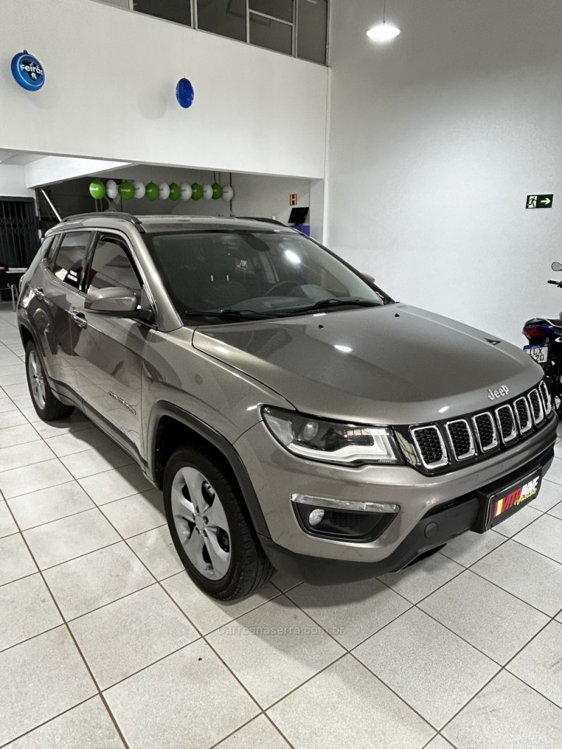 COMPASS 2.0 LONGITUDE TD350 TURBO DIESEL 4X4 4P AUTOMÁTICO - 2018 - CAXIAS DO SUL