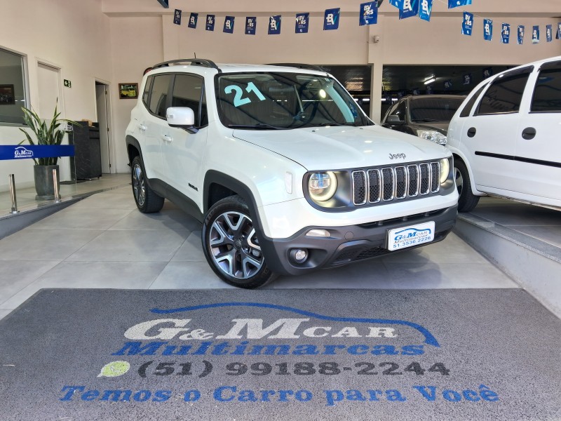 RENEGADE 2.0 16V TURBO DIESEL LONGITUDE 4P 4X4 AUTOMÁTICO - 2021 - SãO SEBASTIãO DO CAí