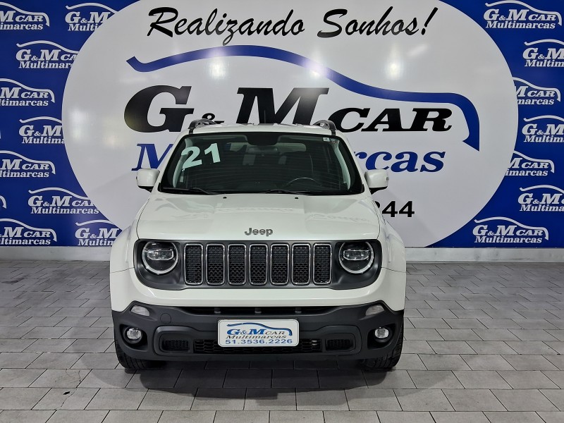 RENEGADE 2.0 16V TURBO DIESEL LONGITUDE 4P 4X4 AUTOMÁTICO - 2021 - SãO SEBASTIãO DO CAí